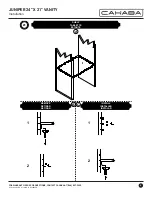 Preview for 4 page of CAHABA JUNIPER CA101017 Installation Instructions Manual