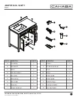 Предварительный просмотр 2 страницы CAHABA Juniper CAVJUN36CG Quick Start Manual