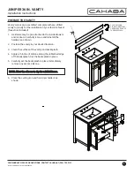 Предварительный просмотр 3 страницы CAHABA Juniper CAVJUN36CG Quick Start Manual