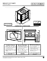 Предварительный просмотр 1 страницы CAHABA MIRA CA101009 Manual