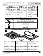 Preview for 5 page of CAHABA VIOLET CA401004 Installation Manual