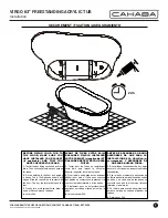 Preview for 9 page of CAHABA VIRGO CA401003 Installation Manual