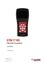 Preview for 1 page of CAHORS Digital STM 17 HD User Manual