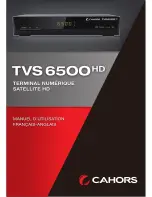 Предварительный просмотр 1 страницы cahors TVS 6500GD Instruction Manual