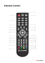 Предварительный просмотр 40 страницы cahors TVT 280 HD User Manual