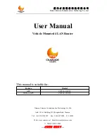 Preview for 1 page of Caimore CM520-8AF/W User Manual