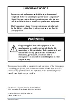 Preview for 4 page of CAIRE Companion Series User Manual