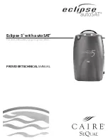 Preview for 1 page of CAIRE Eclipse 5 Provider Technical Maunal