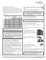 Preview for 15 page of CAIRE Eclipse with autoSat User Manual