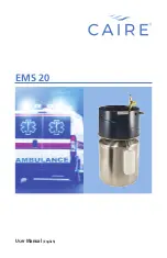 CAIRE EMS 20 User Manual предпросмотр