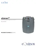 CAIRE eQuinox PAOS 4000 Provider Technical Manual предпросмотр