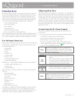 Preview for 12 page of CAIRE eQuinox PAOS 4000 Provider Technical Manual