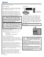 Preview for 10 page of CAIRE eQuinox User Manual