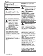 Preview for 8 page of CAIRE FreeStyle 5 User Manual