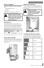 Preview for 13 page of CAIRE FreeStyle Comfort User Manual