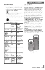 Preview for 5 page of CAIRE HELiOS Marathon User Manual