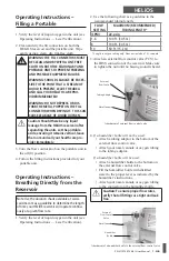 Предварительный просмотр 7 страницы CAIRE HELiOS U36 User Manual