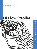 CAIRE Hi Flow Stroller Technical & Service Manual preview