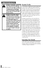 Preview for 4 page of CAIRE NewLife Intensity 10 User Manual