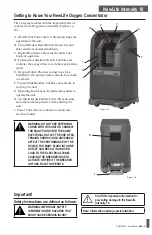 Preview for 5 page of CAIRE NewLife Intensity 10 User Manual