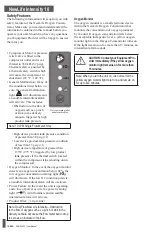 Preview for 14 page of CAIRE NewLife Intensity 10 User Manual