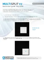 Cairn MULTI SPLIT V2 Quick Start Manual preview