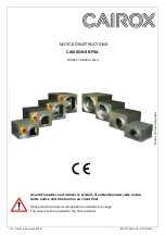 Предварительный просмотр 1 страницы Cairox BFSA Product Manual