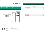 Предварительный просмотр 1 страницы Cairox CHRU-L300 Technical Manual