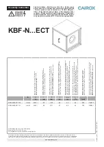 Предварительный просмотр 1 страницы Cairox KBF-N 280 EC T20 Assembly Instruction Manual