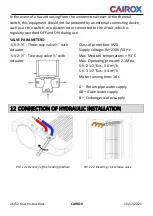 Preview for 16 page of Cairox SOLANO EASY PRO User Intruction