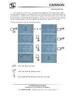 Preview for 4 page of CAISSON LVT-15 User Manual