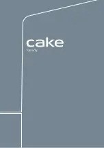 Preview for 1 page of Cake Steady Manual