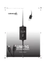 CAKEWALK UM-1G Owner'S Manual preview