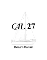 Preview for 1 page of Cal Boats CAL 27 Mk III Owner'S Manual