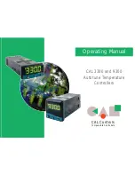 CAL Controls CALCOMMS 3300 Operating Manual preview