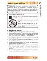 Preview for 3 page of Cal Flame LTR50001086 Owner'S Manual