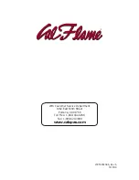 Preview for 20 page of Cal Flame LTR50001086 Owner'S Manual