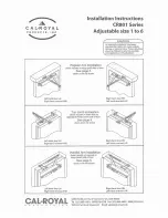 Cal-Royal CR801 Series Installation Instructions Manual предпросмотр