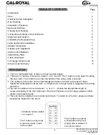 Предварительный просмотр 3 страницы Cal-Royal CRCODE-202 Instruction And Programming Manual