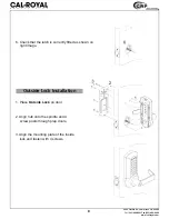 Preview for 10 page of Cal-Royal CRCODE-202 Instruction And Programming Manual