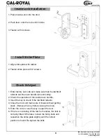 Preview for 11 page of Cal-Royal CRCODE-202 Instruction And Programming Manual