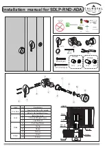 Cal-Royal SDLP-RND-ADA Installation Manual preview