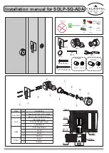 Cal-Royal SDLP-SQ-ADA Installation Manual preview