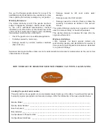 Preview for 52 page of Cal Spas 2008 Gazebos Owner'S Manual