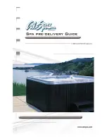 Cal Spas Avalon A726B Pre-Delivery Manual preview