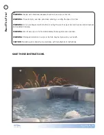 Preview for 4 page of Cal Spas Home Resort Z-524L Owner'S Manual