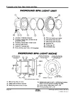 Preview for 16 page of Cal Spas Inground Series Owner'S Manual