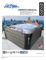 Preview for 1 page of Cal Spas PATIO Owner'S Manual