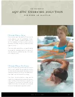 Предварительный просмотр 9 страницы Cal Spas Ultimate Fitness Hot Tub Brochure