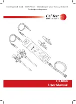 Cal Test Electronics CT4066 User Manual preview